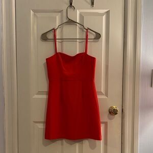 French Connection Vibrant Orange Dress